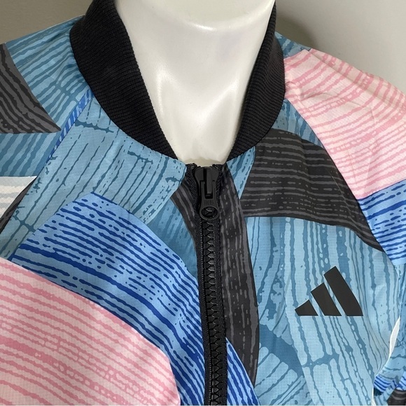 Adidas Nini Sum Graphic Bomber Jacket NWT XS - Picture 6 of 7
